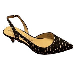 Sole Society Calf Hair Kitten Heels